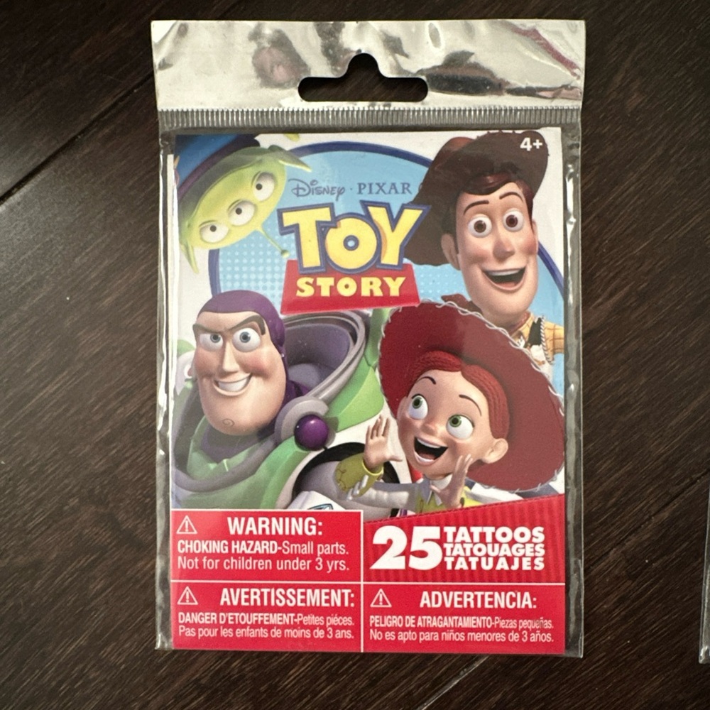 Toy Story Temporary Tattoos for Kids